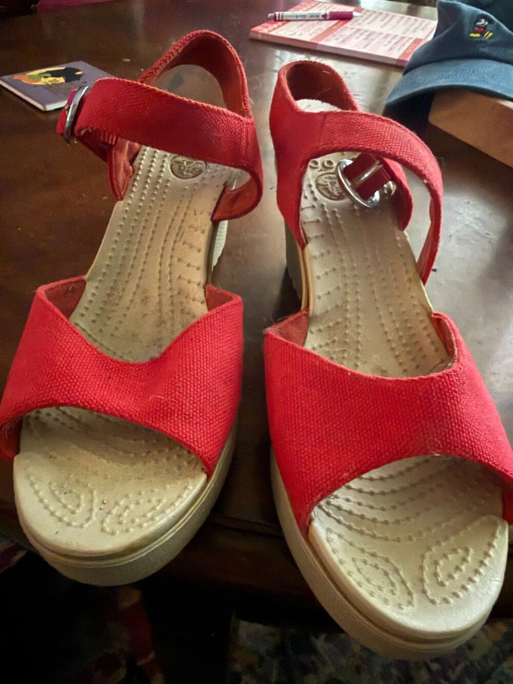 Crocs Side 8 Red Platform